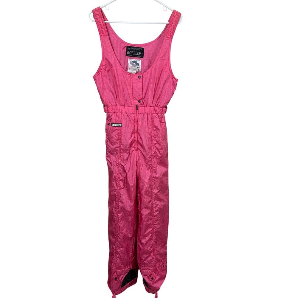 Descente vintage bright pink One-Piece Ski Suit size 26